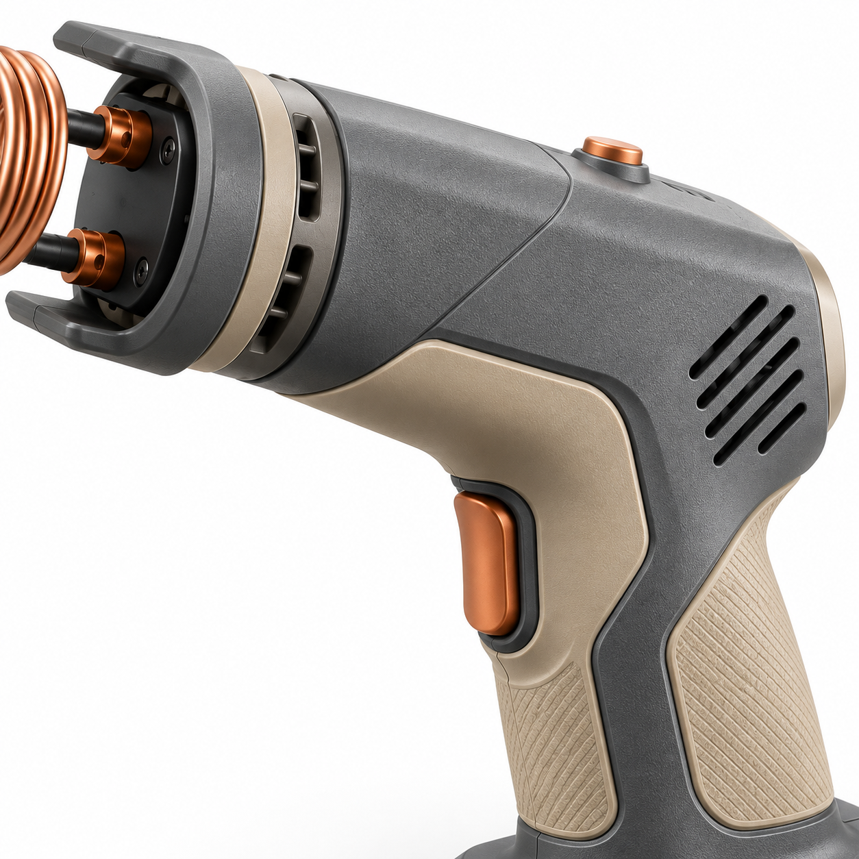 See the heating head, controls, coils and workshop positioning – 5